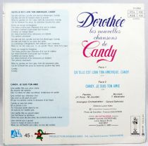 Candy - Disque 45T - Dorothée, La nouvelle chanson du feuilleton T.V - Disques Ades