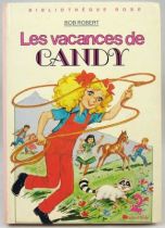 Candy - Livre Bibliothèque Rose \'\'Les Vacances de Candy\'\'