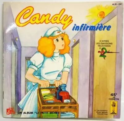 Candy - Livre-Disque 45T - Candy infirmi�re