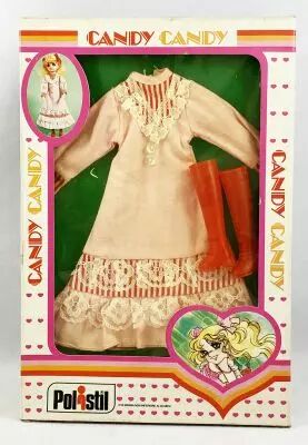 Candy - Tenue pour Poup�e Candy (robe rose) - Polistil