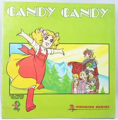 Candy Candy - Album Collecteur de Vignettes Panini (S�rie 1) 1980
