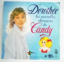 Candy Candy - Record 45s - New TV serie\'s theme by Dorothée - Ades Records
