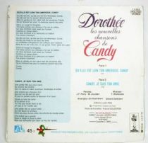 Candy Candy - Record 45s - New TV serie\'s theme by Dorothée - Ades Records