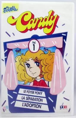 Candy Candy - VHS Videotape TF1 Video Vol.1