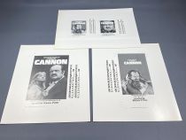 Cannon (William Conrad) - Viacom (1982) - Kit Promotionnel (Promotion Kit)