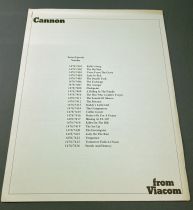 Cannon (William Conrad) - Viacom (1982) - Promotion Kit
