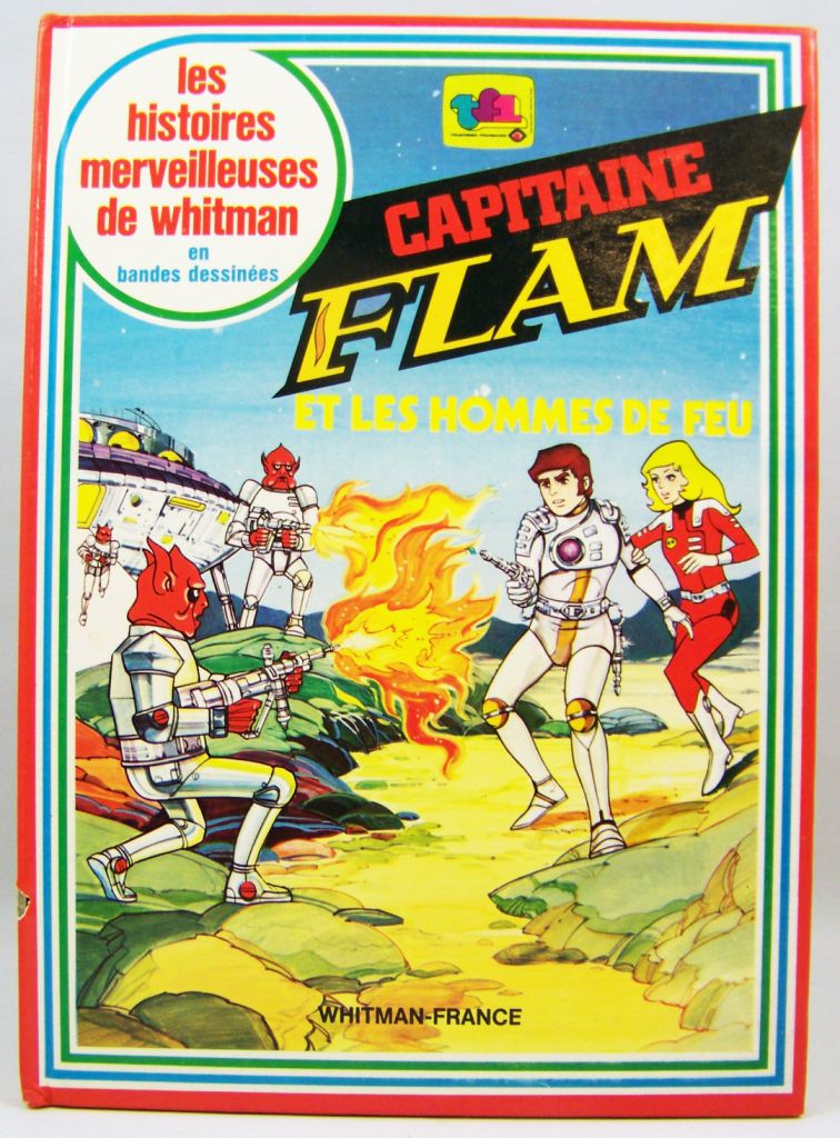 Capitain Flam - Edition Whitman-France TF1 - Capitain Flam et les hommes de  feu
