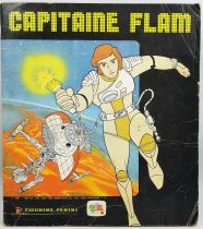 Capitaine Flam - Album Collecteur de Vignettes Panini 1981 (Complet)