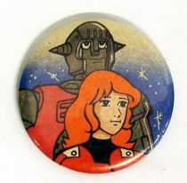 Capitaine Flam - Badge Vintage - Johan & Grag