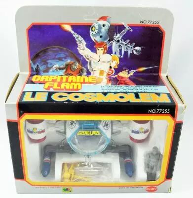 Coffret CAPITAINE FLAM COSMOLEM COSMO LINER ST POPY 1980 - Lot 4 Missiles