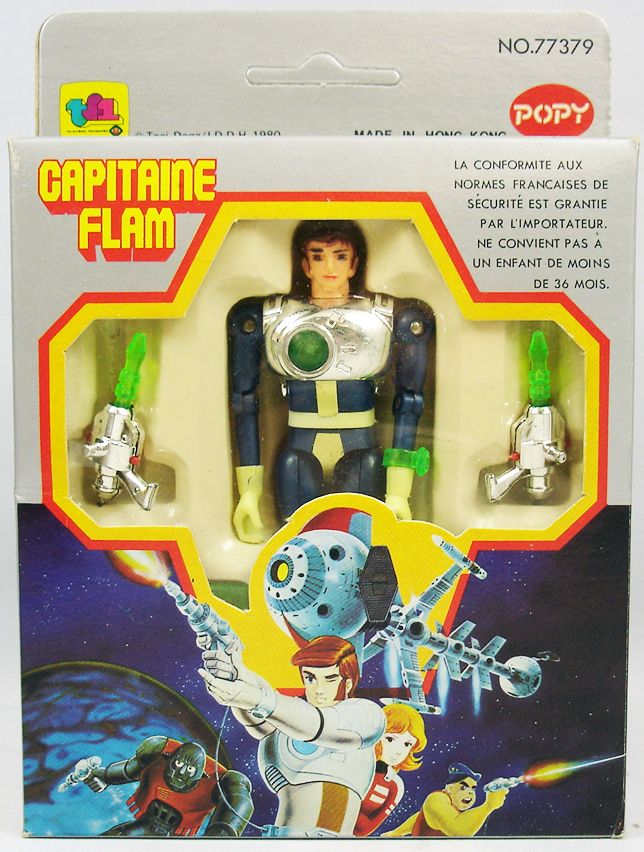 Capitaine Flam - Figurine Capitaine Flam Popy France (neuf en boite)