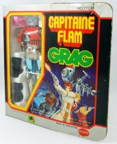 Capitaine Flam - Grag Robot métal - Popy France