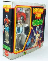 Capitaine Flam - Grag Robot métal - Popy France