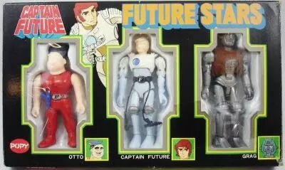 Capitaine Flam - Pack des 3 H�ros : Flam, Grag et Mala - Popy Allemagne