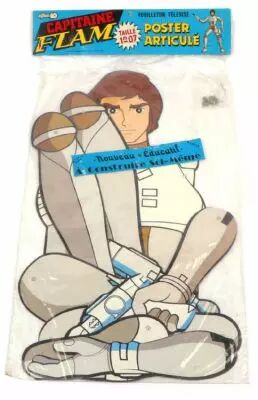 Capitaine Flam - Poster Articul� 107cm (neuf sous sachet) - CFTM10 Bravo Distribution