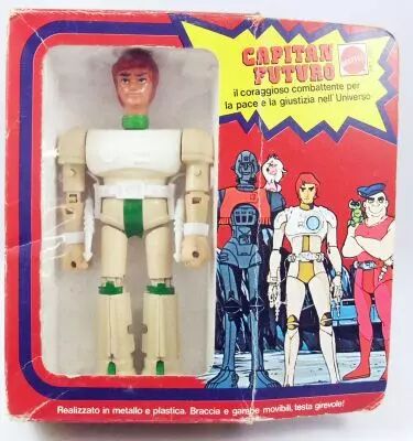 Capitaine Flam - Robot m�tal type \'\'Shogun Warrior\'\' - Popy Mattel