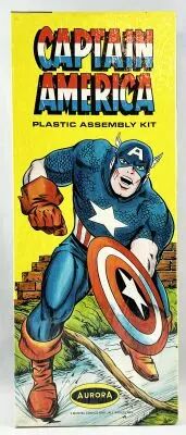 Captain America - Aurora 1966 - Model-Kit Ref.476-100 (neuve en boite scell�e)