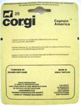 Captain America - Corgi Junior Ref. 25 - Porsche 917 (mint on card)