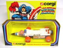 Captain America - Corgi Ref. 263 - Captain America Jetmobile (mint in box)
