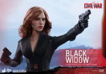 Captain America Civil War - Black Widow (Scarlett Johansson) - Figurine 30cm Hot Toys Sideshow MMS 365