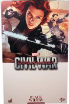 Captain America Civil War - Black Widow (Scarlett Johansson) - Figurine 30cm Hot Toys Sideshow MMS 365