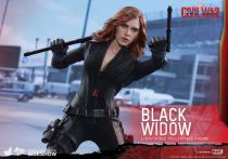 Captain America Civil War - Black Widow (Scarlett Johansson) - Figurine 30cm Hot Toys Sideshow MMS 365