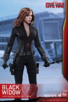 Captain America Civil War - Black Widow (Scarlett Johansson) - Figurine 30cm Hot Toys Sideshow MMS 365