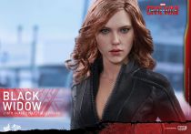 Captain America Civil War - Black Widow (Scarlett Johansson) - Figurine 30cm Hot Toys Sideshow MMS 365