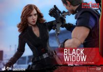 Captain America Civil War - Black Widow (Scarlett Johansson) - Figurine 30cm Hot Toys Sideshow MMS 365