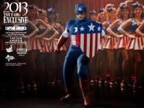 Captain America The First Avenger - Star Spangled Man Cap (Chris Evans) - Figurine 30cm Hot Toys Sideshow MMS 205