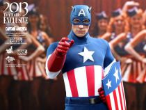 Captain America The First Avenger - Star Spangled Man Cap (Chris Evans) - Figurine 30cm Hot Toys Sideshow MMS 205