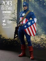 Captain America The First Avenger - Star Spangled Man Cap (Chris Evans) - Figurine 30cm Hot Toys Sideshow MMS 205