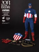 Captain America The First Avenger - Star Spangled Man Cap (Chris Evans) 12\  figure - Hot Toys Sideshow MMS 205
