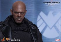 Captain America The Winter Soldier - Nick Fury (Samuel Jackson) - Figurine 30cm Hot Toys Sideshow MMS 315