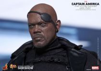 Captain America The Winter Soldier - Nick Fury (Samuel Jackson) - Figurine 30cm Hot Toys Sideshow MMS 315