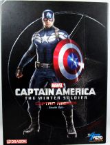 Captain America The Winter Soldier - Stealth Suit Steve Rogers - Statue PVC 20cm - Dragon 1:9 Action Hero