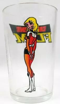 Captain Future - Amora mustard glass - Joan Randall
