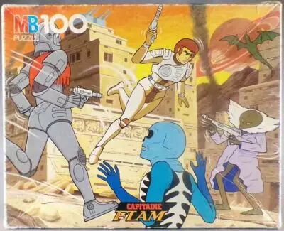 Captain Future - MB 3461 Jigsaw Puzzle n�2 (Battle on Megara)