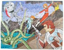 Captain Future - MB Jigsaw puzzle n°3 (Battling the Sea Creature)