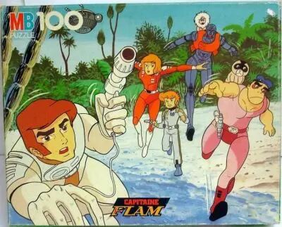 Captain Future - MB Jigsaw puzzle n�3 (Seashore escape)