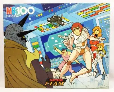 Captain Future - MB Jigsaw puzzle n�4 (Captain Future vs the Space Emperor)