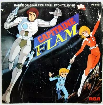 Captain Future - Original French TV series Soundtrack - Mini-LP Record - RCA Records 1980