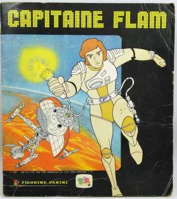 Captain Future - Panini Stickers collector book 1981 (Complete)