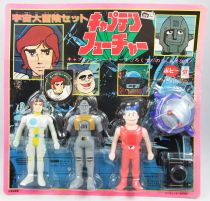 Captain Future - Popy Vynil Figures 4-pack : Captain Future, Grag, Otto and Simon Light