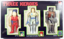 Captain Future - Three Heroes pack : Captain Future, Otto and Grag - Mattel Italy