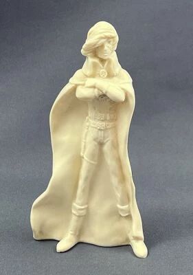 Captain Harlock - 4\  Squeeze toy unpainted white - Delacoste