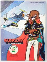 Captain Harlock - AGE stickers collector album \ Comod promotional edition\  1979 (blank)