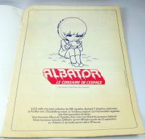 Captain Harlock - AGE stickers collector album \ Comod promotional edition\  1979 (blank)
