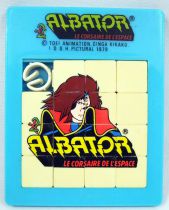 Captain Harlock - Albator Fifteen puzzle (Riddle) - IDDH Pictural 1979