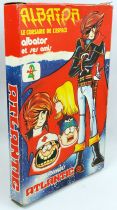 Captain Harlock - Atlantic - Harlock & friends plastic figures set (mint in box)